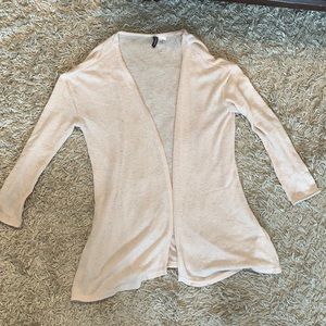 H&M divided blush pink cardigan